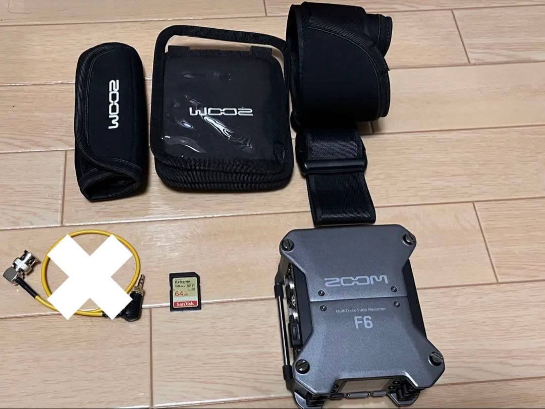 ZOOM レコーダーF6他