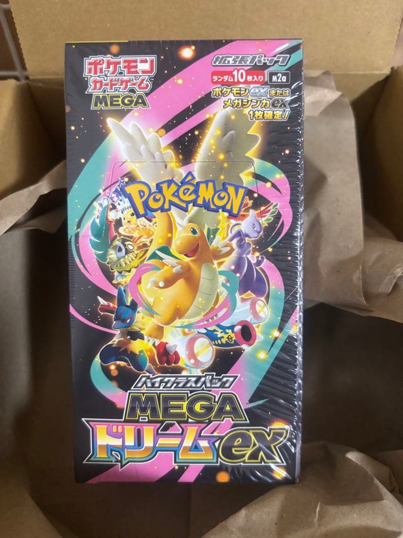 ポケモンカード MEGAドリー厶 ex ボックス シュリンク付き