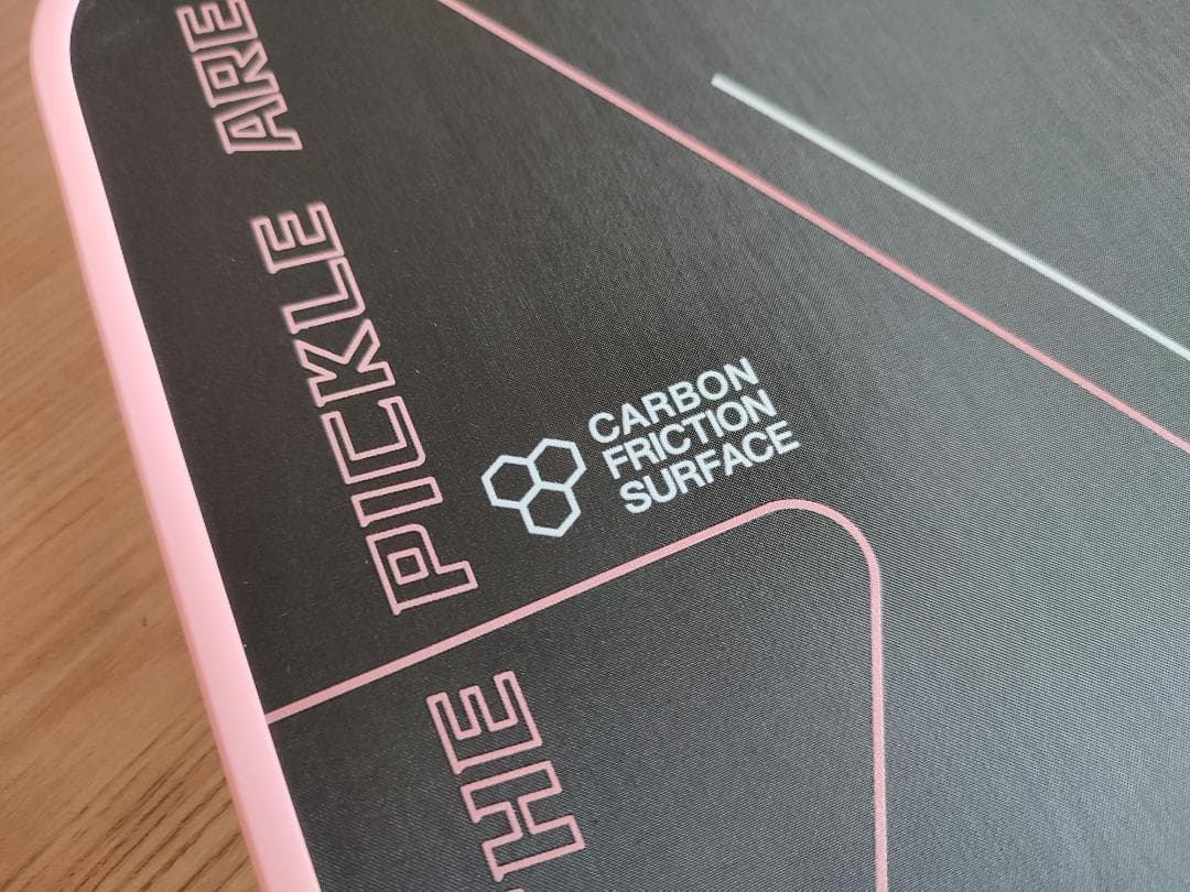 ピックルボール パドル T700生カーボンファイバー 褪紅 16mm