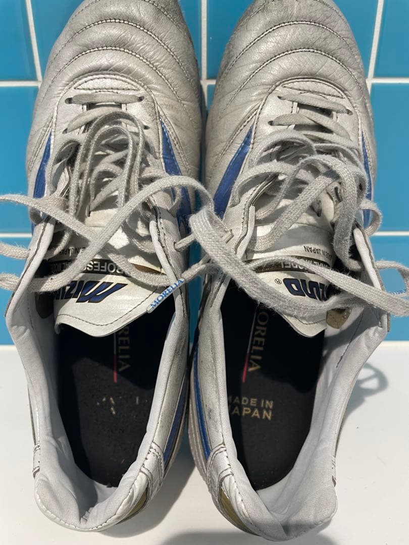 Mizuno Morelia サッカーシューズ グレー/ブルー