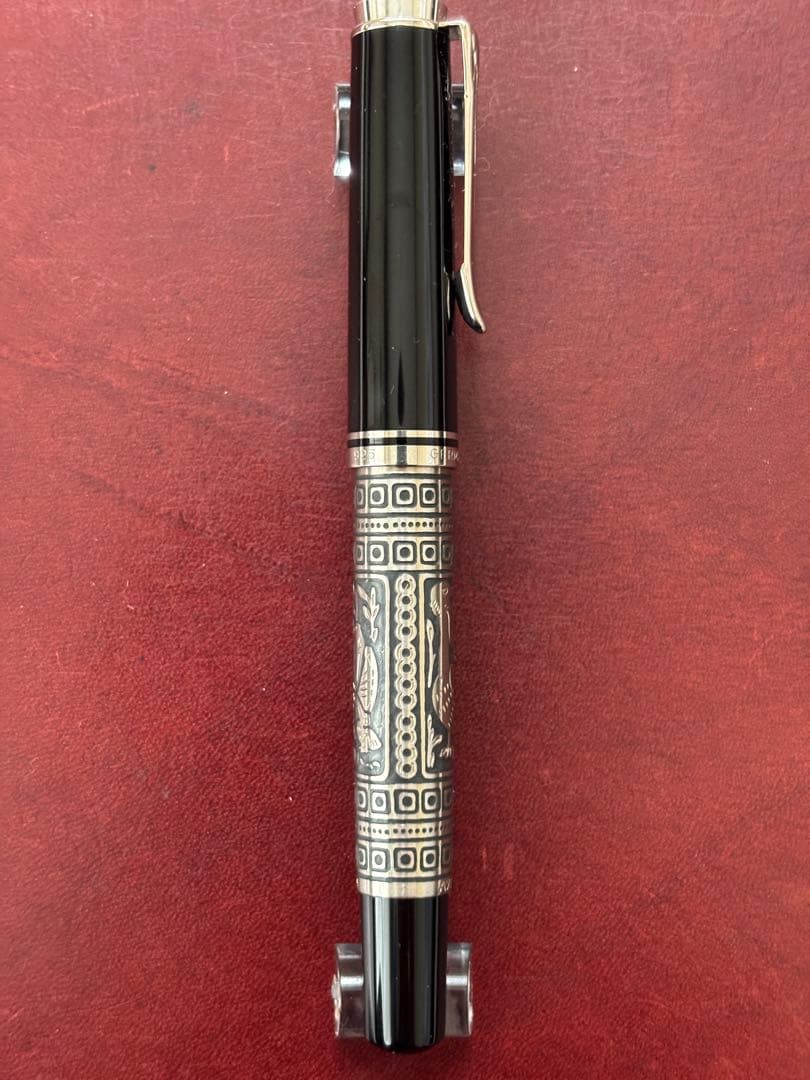 新品★ペリカンM710シルバートレド★Pelikan Toledo ブラック