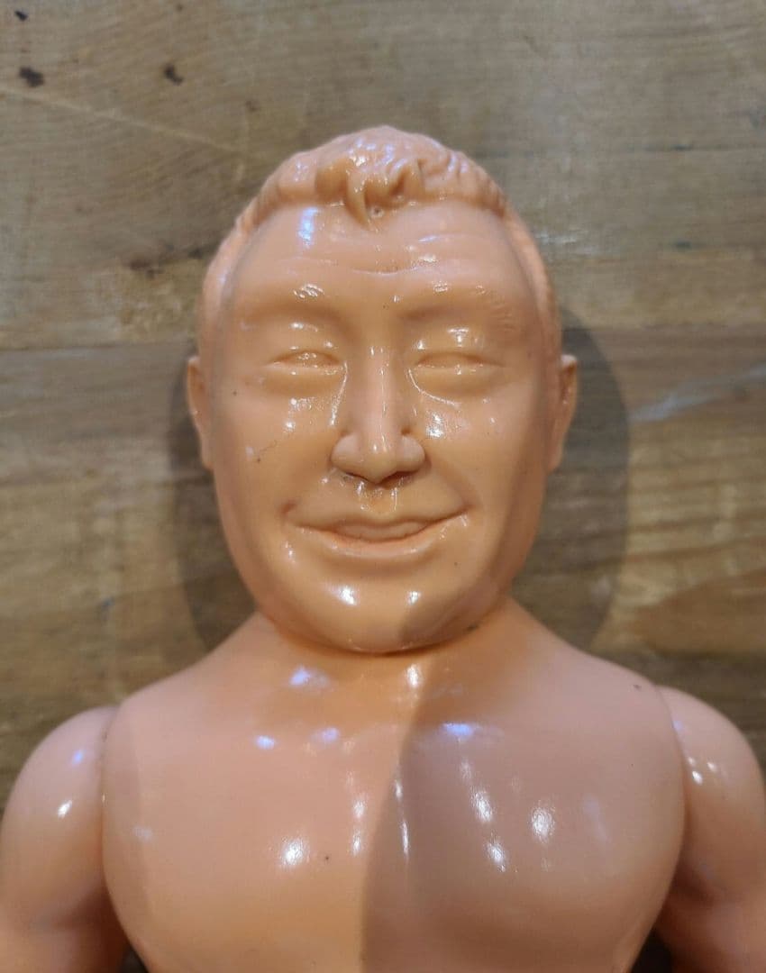 力道山 フィギュア ソフビ 昭和レトロ ビンテージ