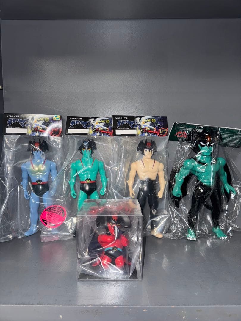フ*ン様 デビルマン　ソフビ　5体セット