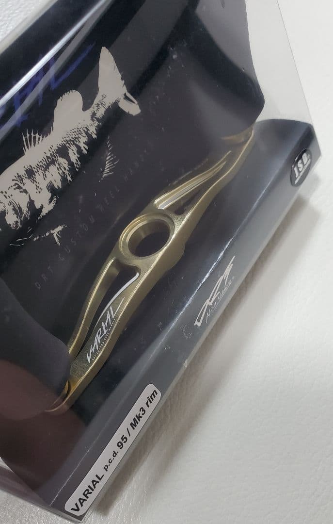 バリアルハンドル95 mk-3 gold ゴールドvarial95シマノ左