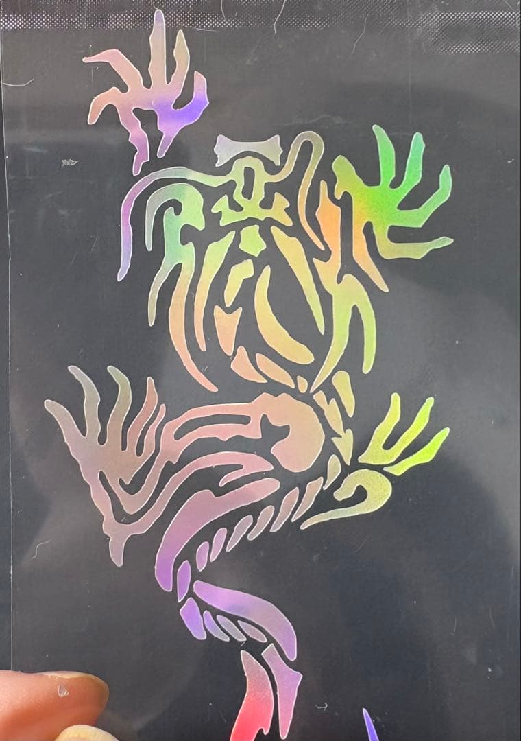 【なぎ。さま専用】白、シルバー　オーダーサイズ　稲葉浩志　ステッカー　稲龍