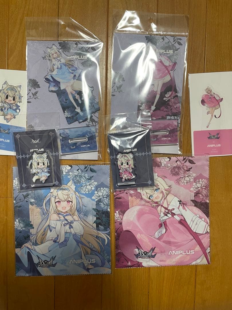 韓国 ホロライブ en advent　フワワ、モココ　フワモコ　グッズセット