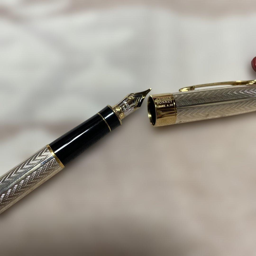 PARKER ソネットプルミエ　フジェール　万年筆　18金ペン先　パーカー