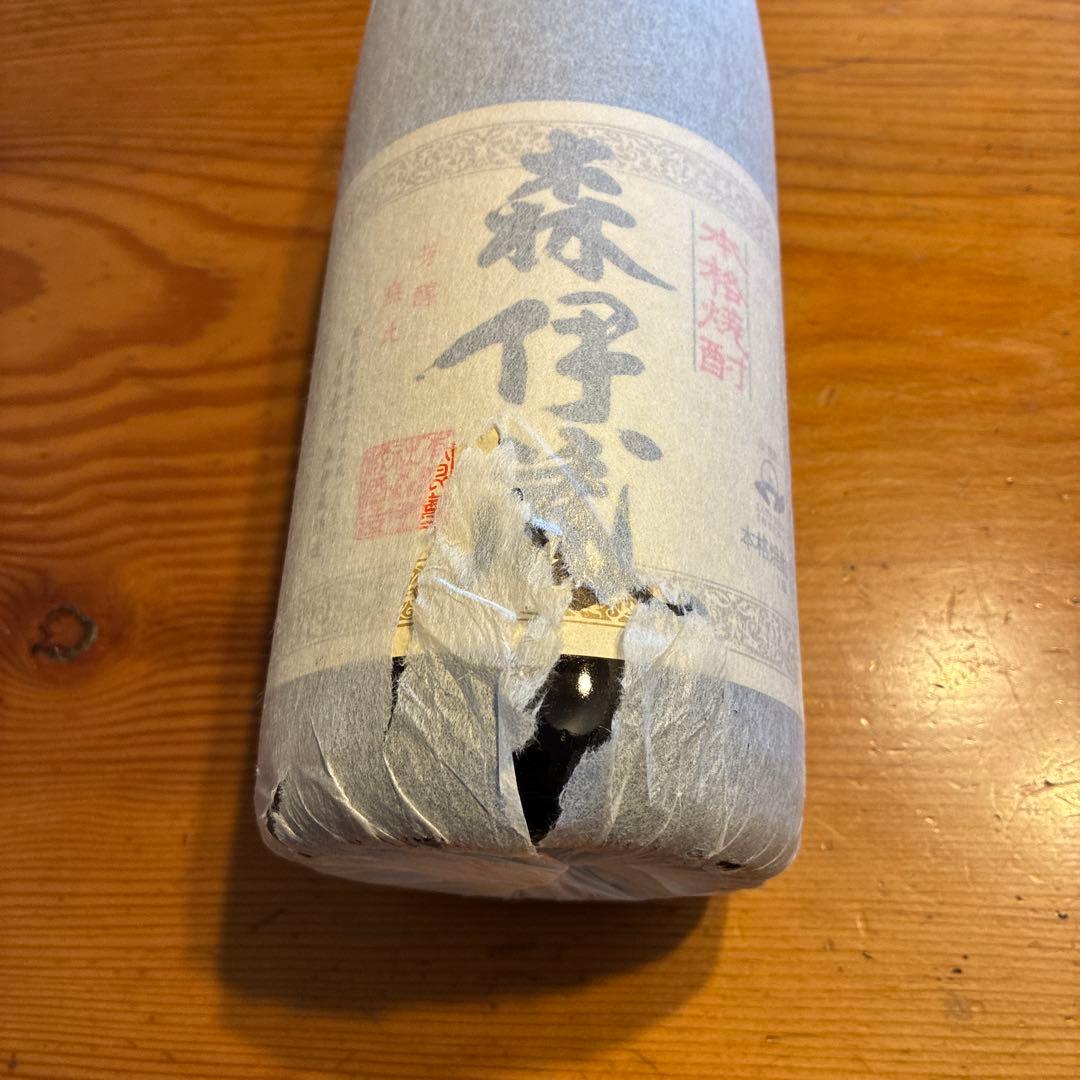 森伊蔵 焼酎 1.8L 和紙包み 破損あり