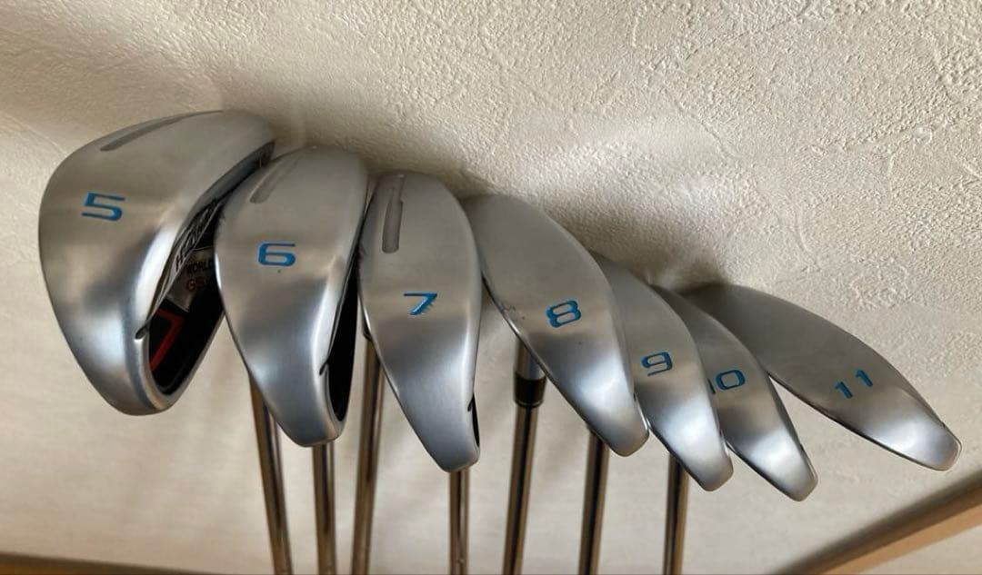 【お買い得:美品】本間ゴルフ　GSアイアン（11番〜5番）7本＋（おまけ付き）