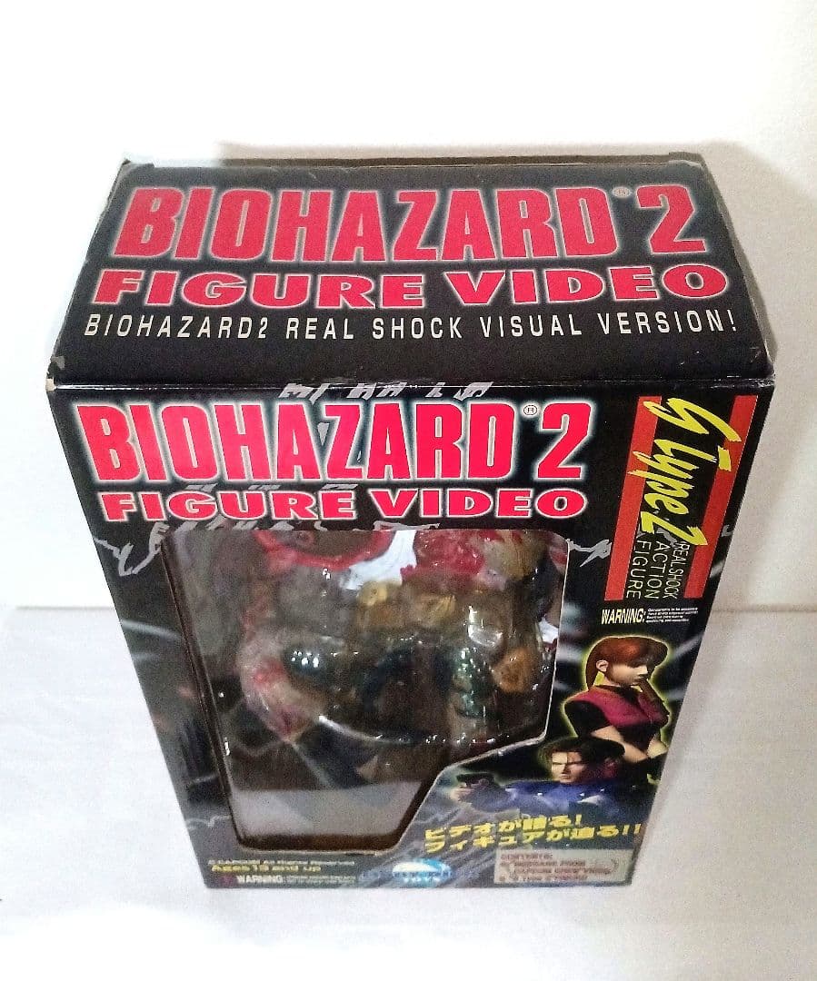 当時物 BIOHAZARD2 バイオハザード2 フィギュアビデオ G Type2