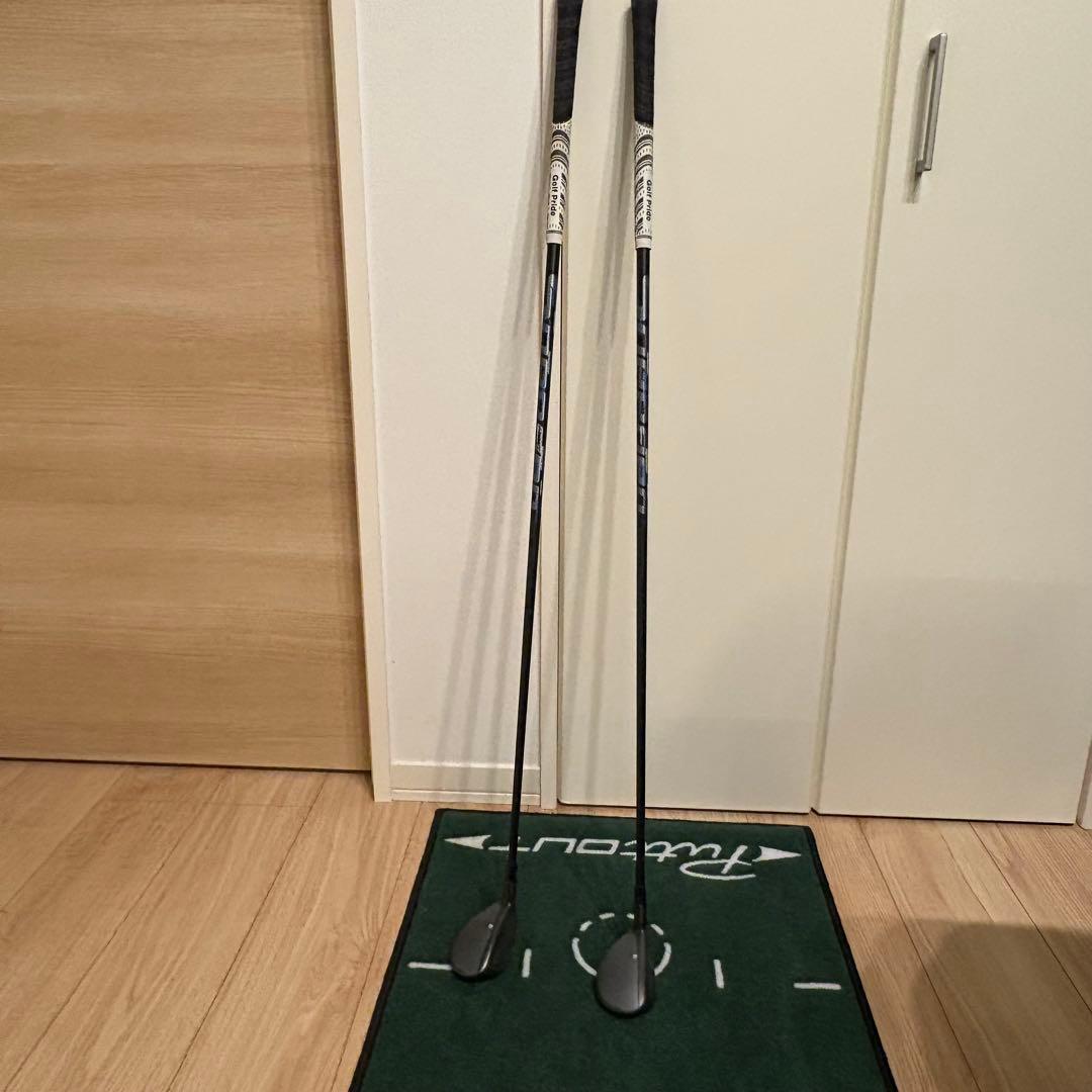 美品TaylorMade Qi35レスキュー　3・４番セット　カスタムシャフト