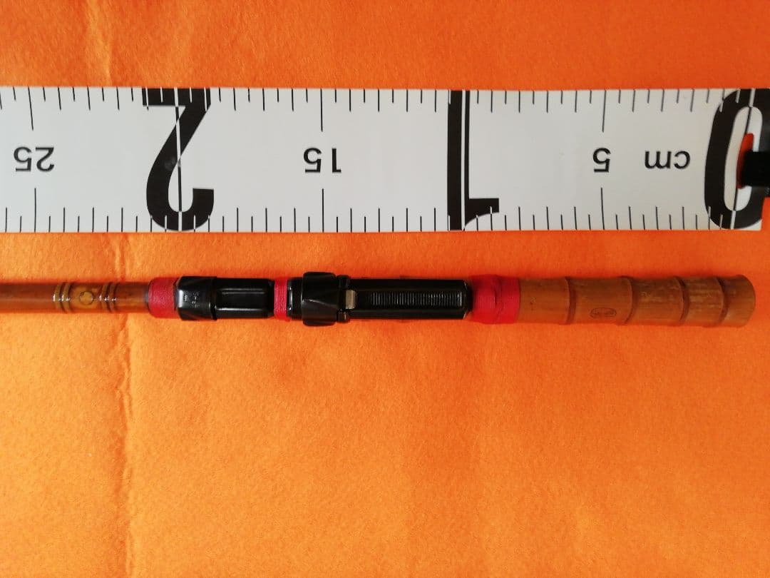 和竿　ハゼ竿　竹竿　2.5m ほぼ未使用品