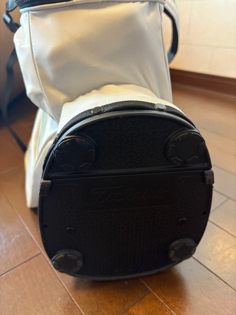 Titleist スタンド式ゴルフバッグ ホワイト×ライトブルー
