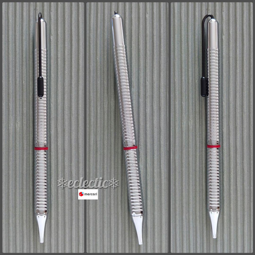 【貴重✮VNTG廃盤】rotring 900 サイドノック メタリックボールペン