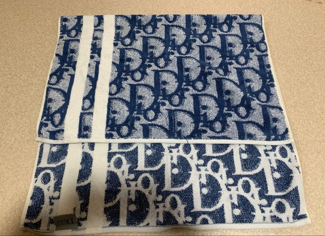 Dior トロッター柄 バスタオル