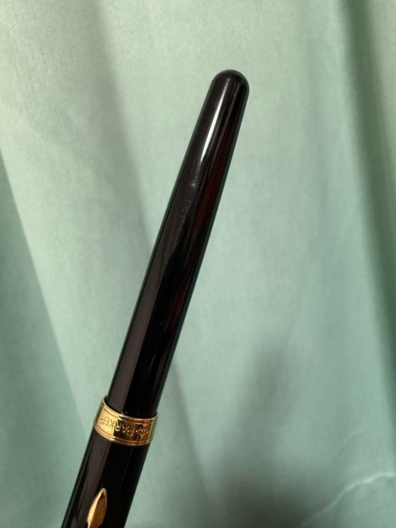 パーカー K18万年筆 ソネット F (細字) ボトルインク付き