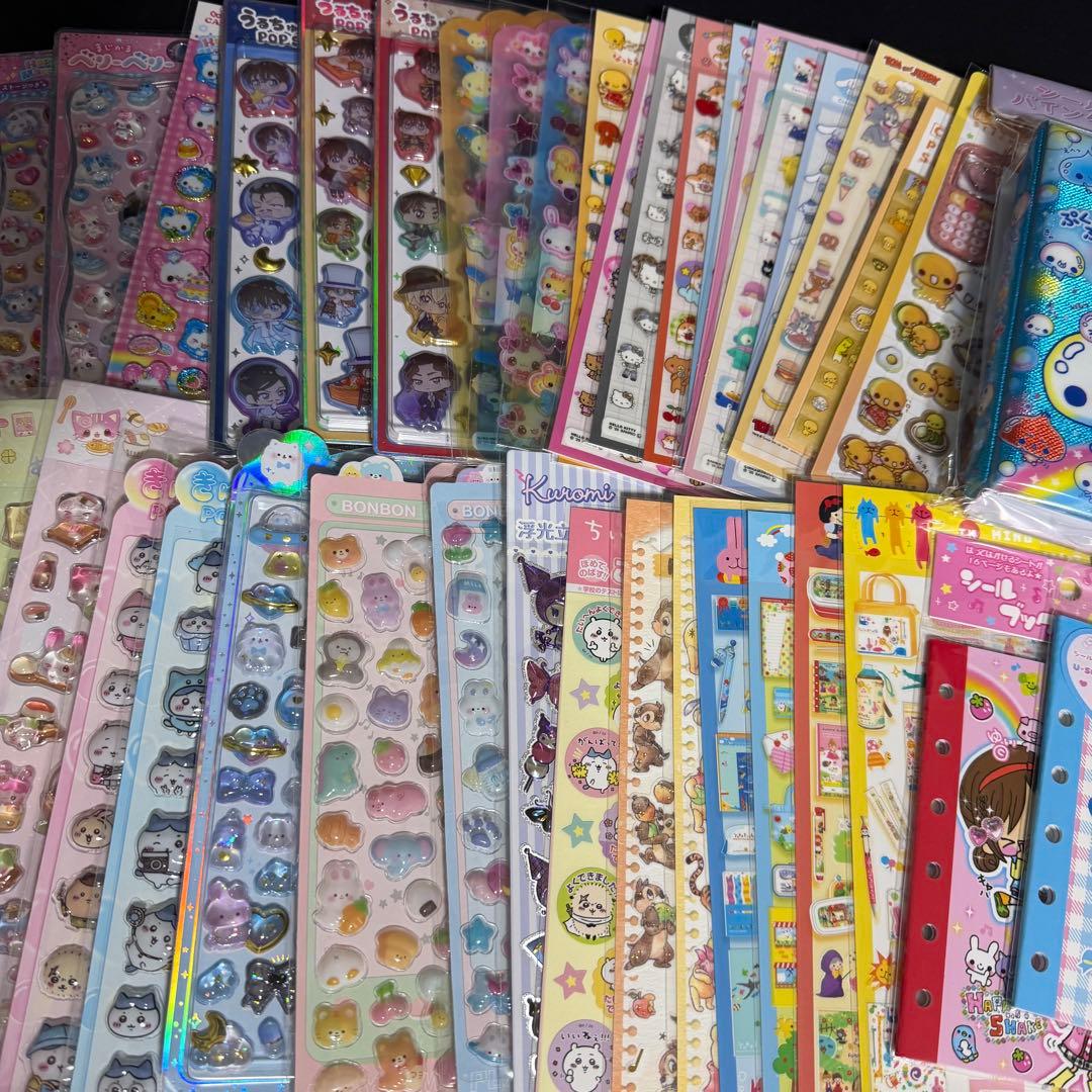 ボンボンドロップ 平成はっぴーフォン タイル シール帳 シール 40点まとめ売り