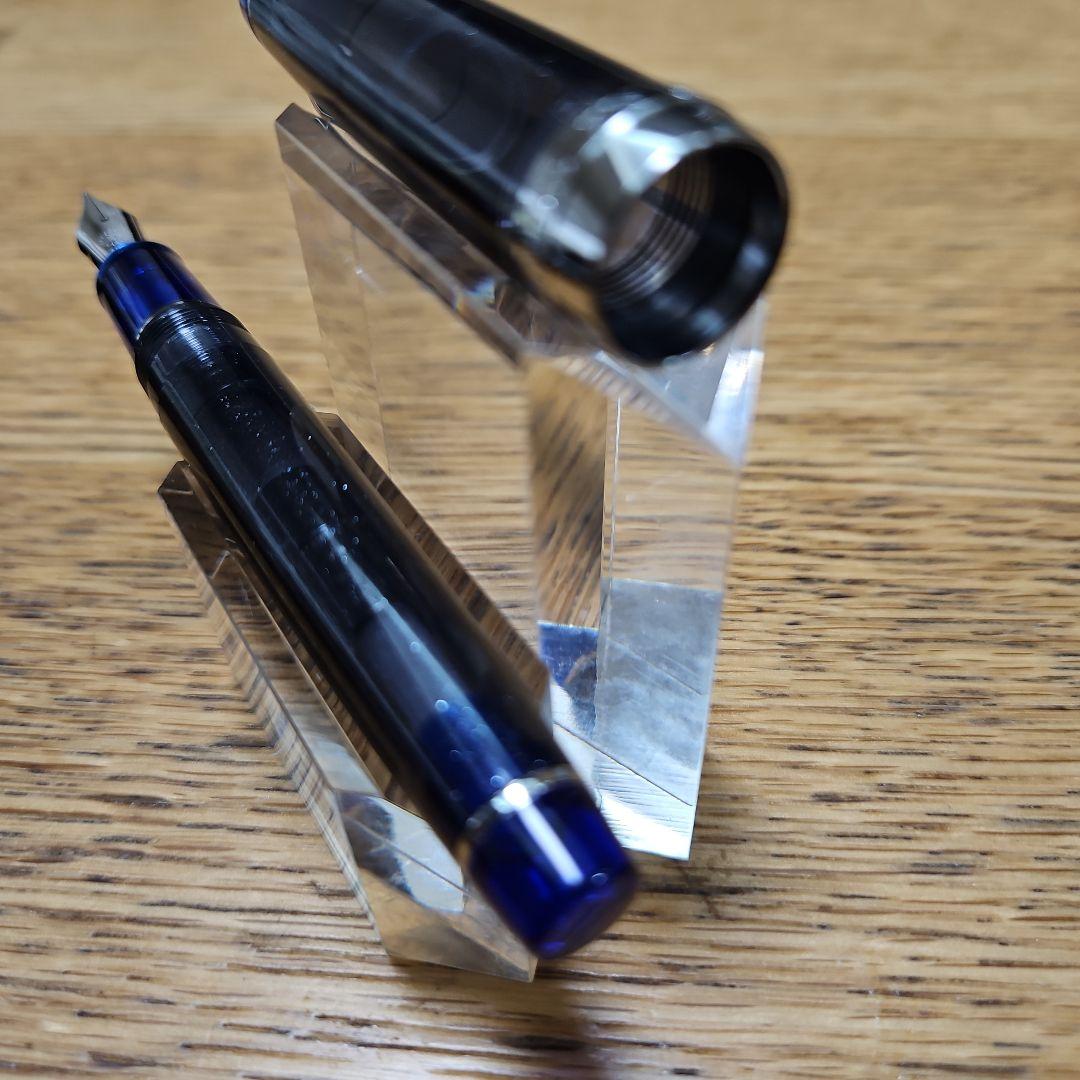 【WANCHER/ワンチャー】デトロイト スターリングナイト青銀スケルトン２１K