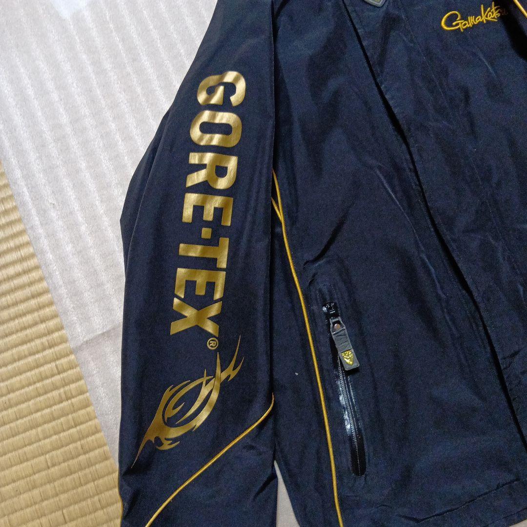 がまかつゴアテックスレインスーツGM3412 サイズL中古品