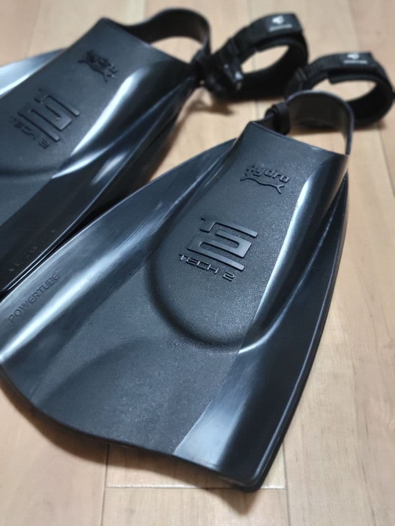 一回使用 hydro TECH 2 ボディボードフィン 黒 L