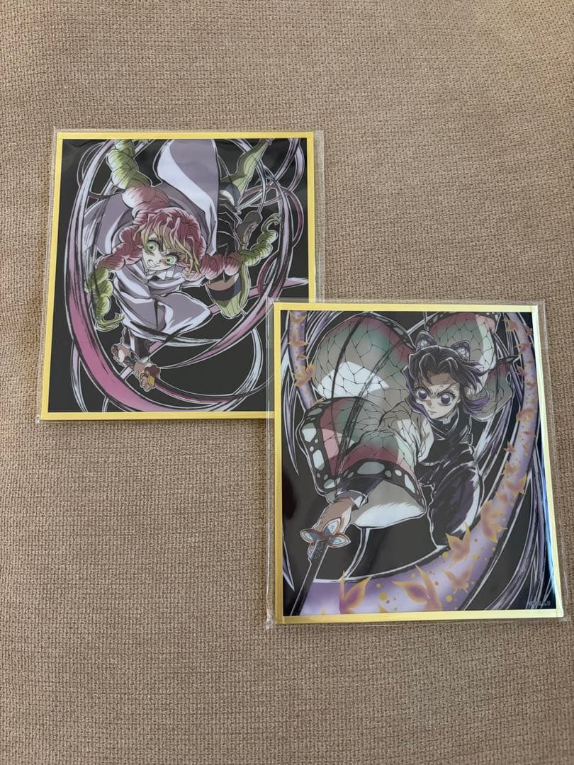 鬼滅の刃 アクリル色紙　2枚セット