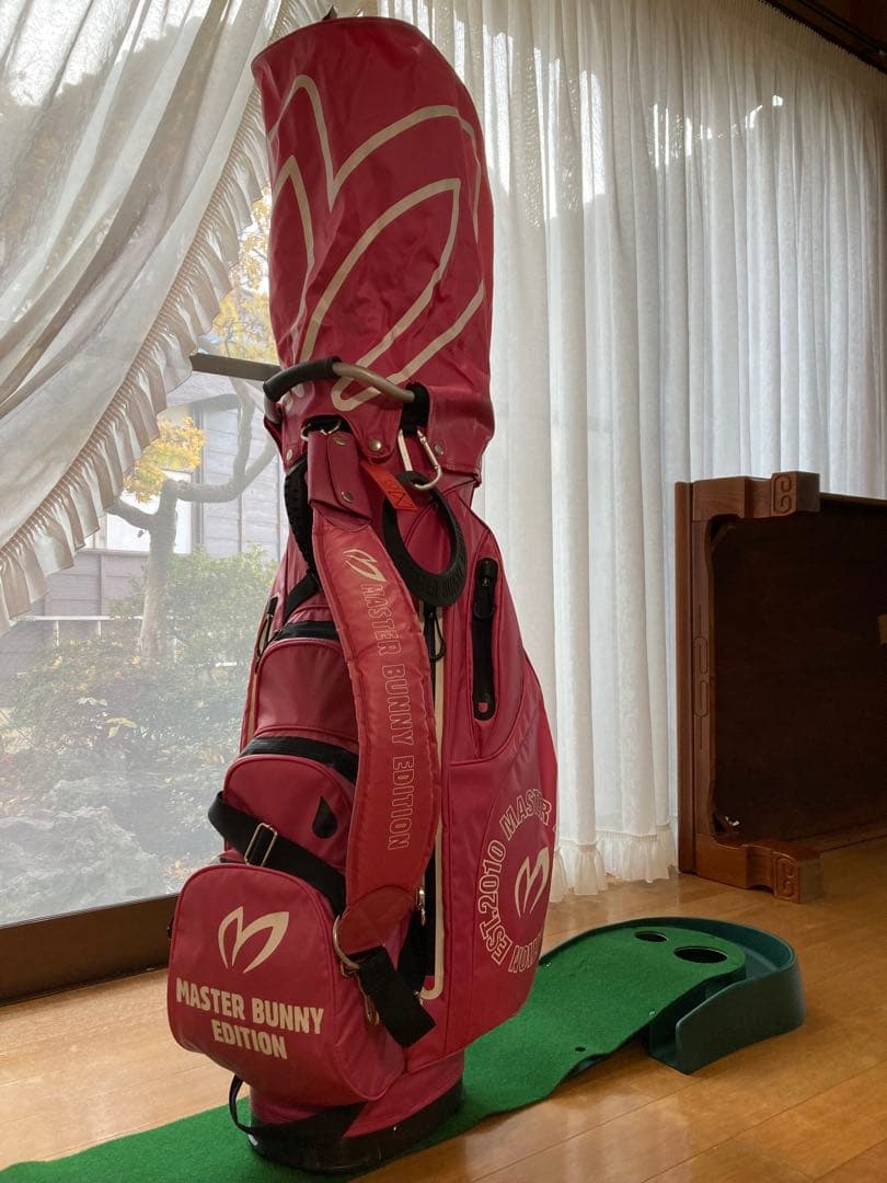 ✨大人気❣️✨マスターバニーキャディーバッグ10thサークルロゴ✨☆*:.。. o