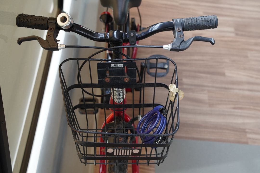 【福岡市引取限定】Jeep (ジープ) 子供用自転車 [16]インチ 赤