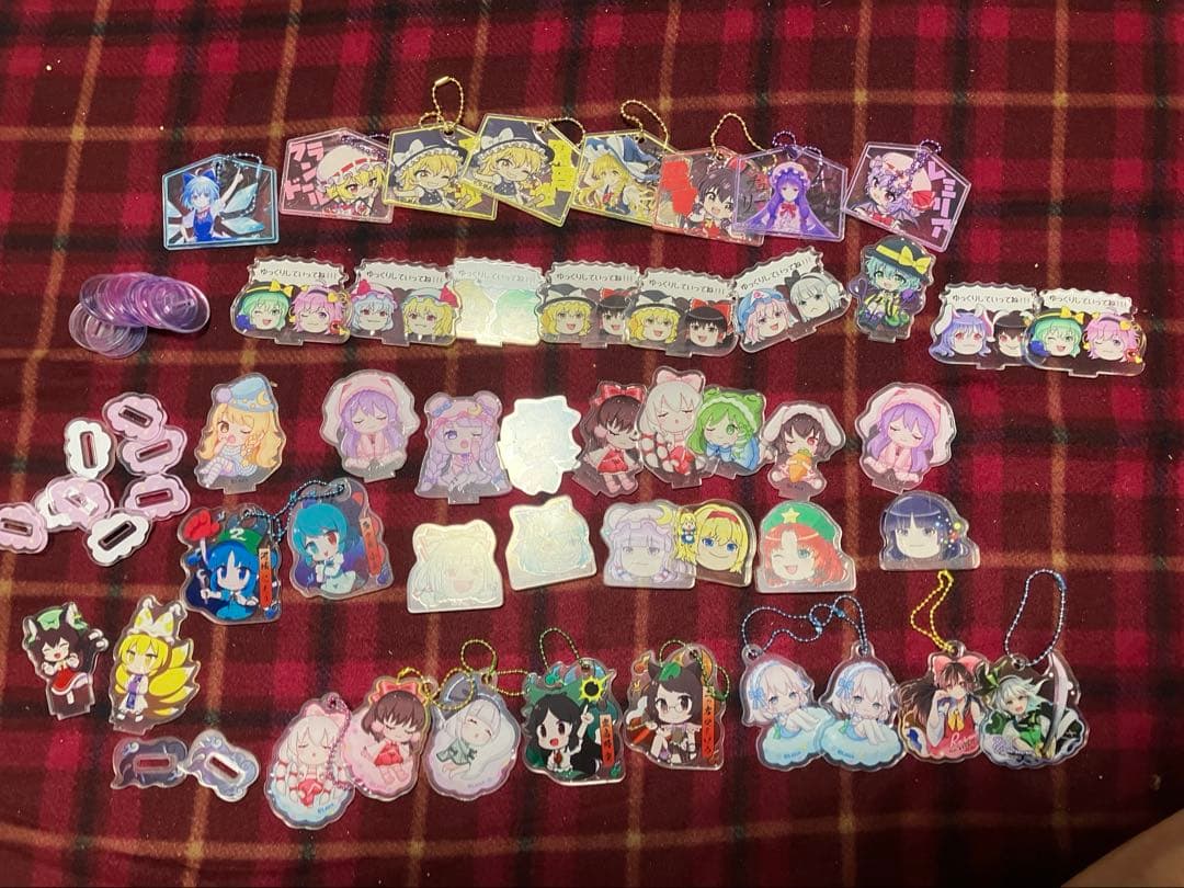 東方Project DAISO セリア アニメイト 特典 アクスタ 缶バッジ