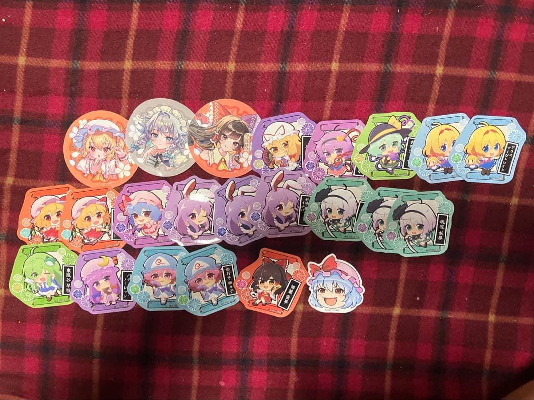 東方Project DAISO セリア アニメイト 特典 アクスタ 缶バッジ