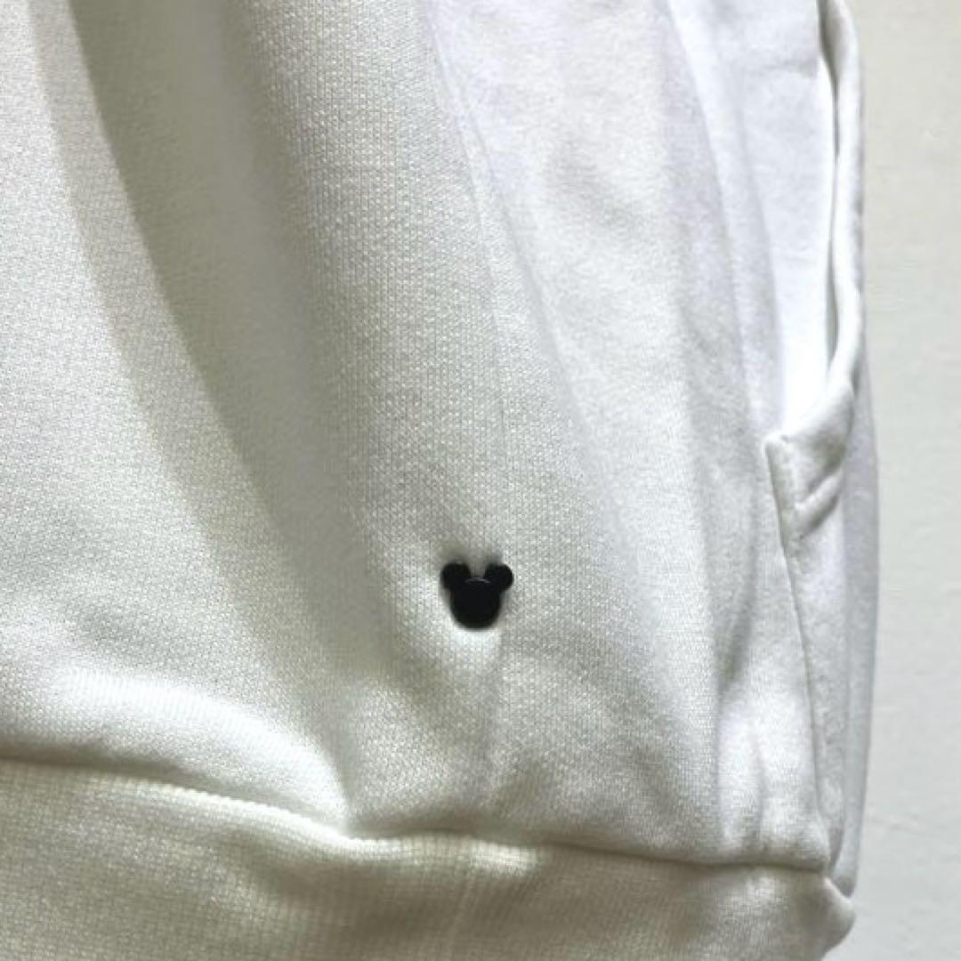 PEARLY GATES フード付きホワイトパーカー　サイズ2 Disney