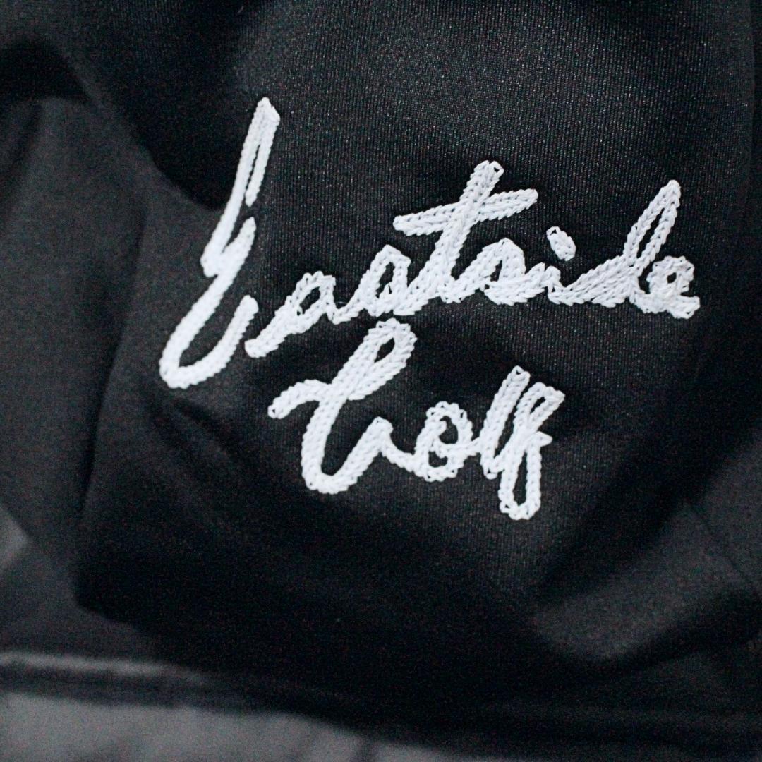 新品 イーストサイドゴルフ ジップアップ パーカーベスト Lサイズ 紺