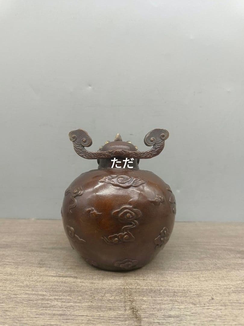 銅制 仏像 如意胖財神 招財納福 装飾品 工芸品 置物