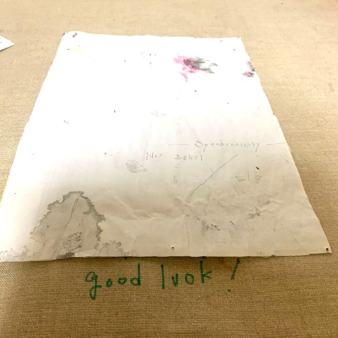 -synchronicity 202501- 抽象絵画