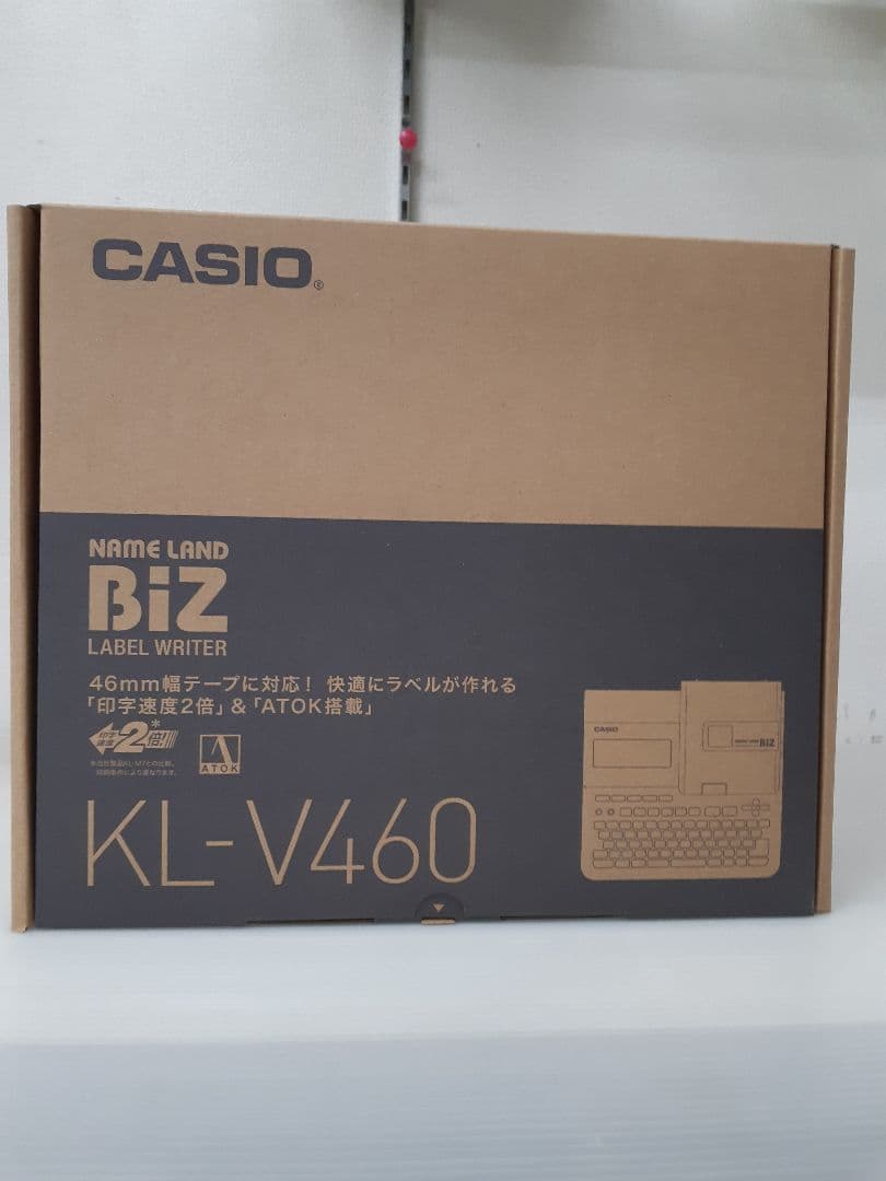 新品 未開封★カシオ◆ネームランド ラベルライター★Biz KL-V460