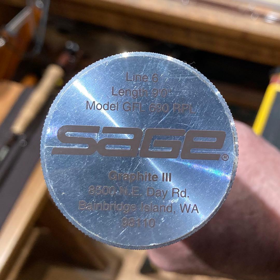 SAGE GRAPHITE Ⅲ 690RPL #6LINE 9'00\" 3oz