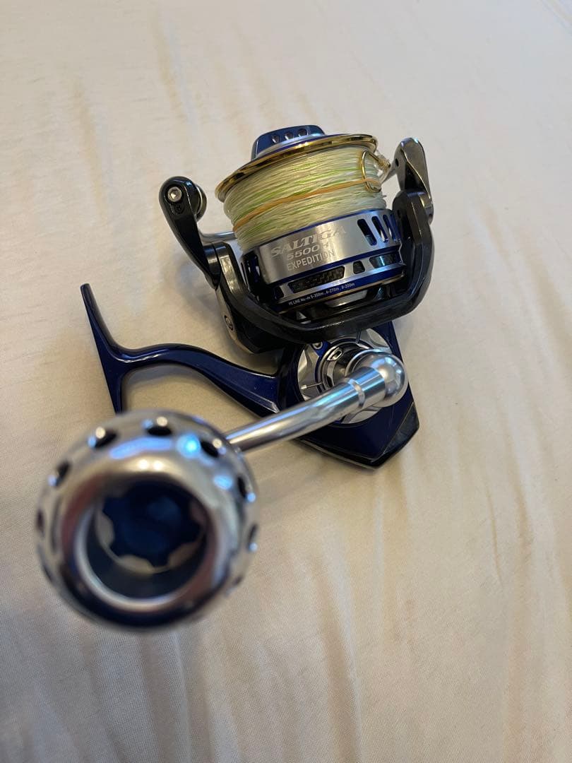 14ソルティガ エクスペディション5500H 予備スプールケース付き 道糸オマケ