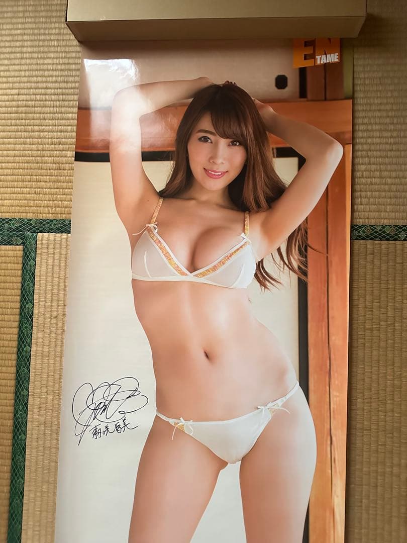 森咲智美 等身大ポスター エンタメ スケスケ下着で(？）挑発