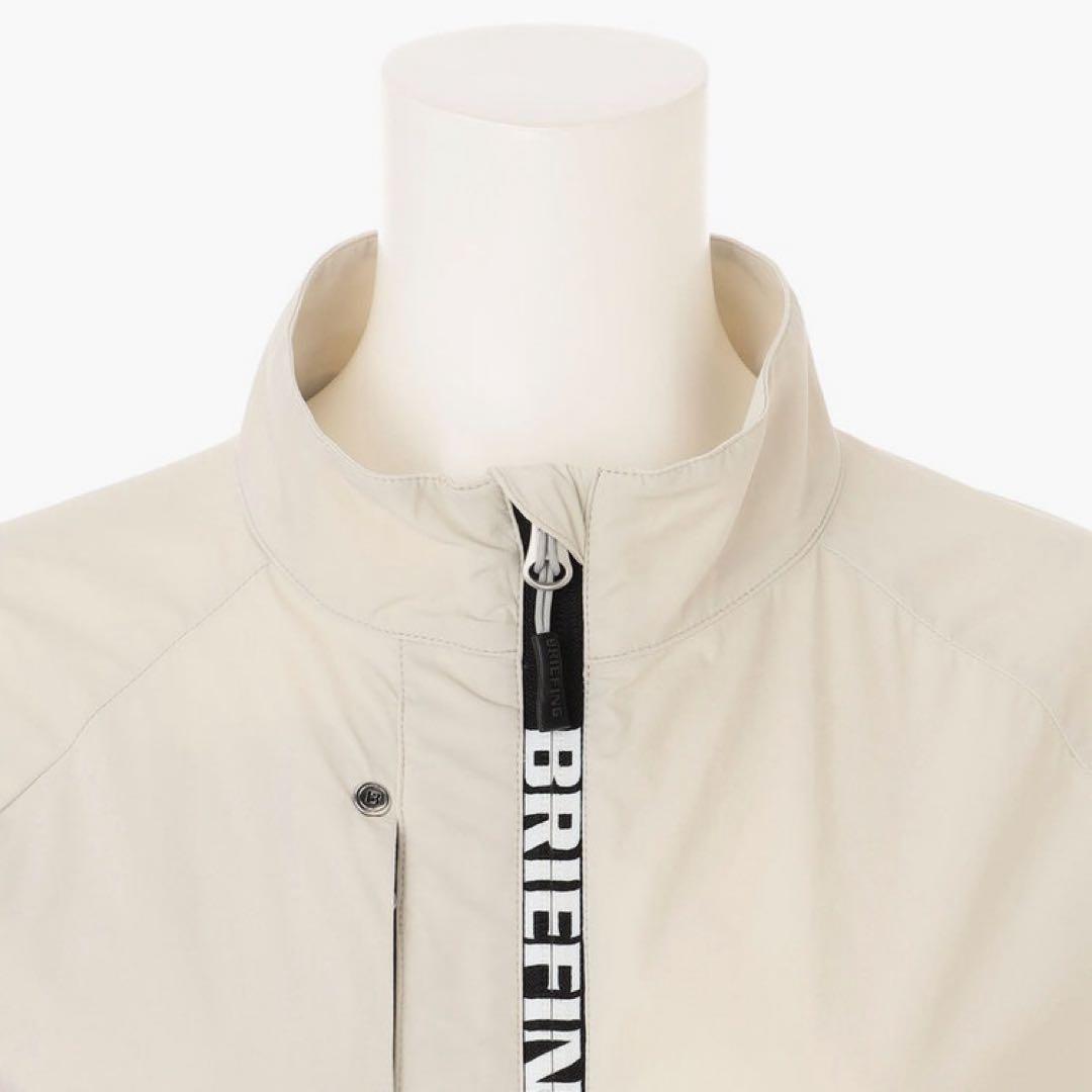 【今期新作・タグ付き】BRIEFING レディース ウィンドブルゾン ベージュM