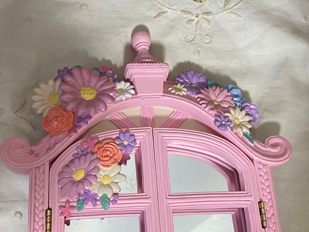 ディズニー　ラプンツェル　スタンド　ミラー　窓　希少