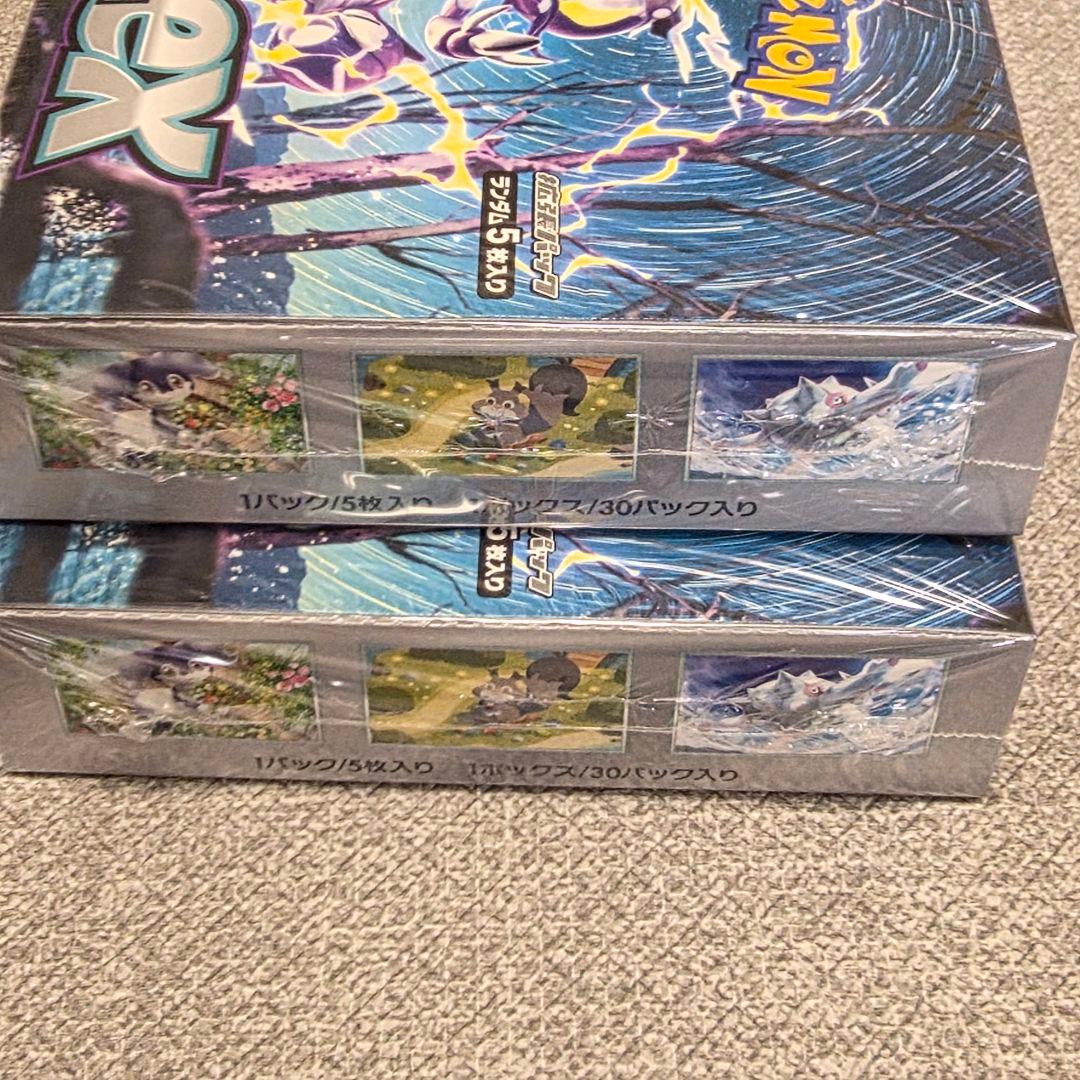 ポケモンカード　バイオレットex box シュリンク付き　新品未開封　2BOX
