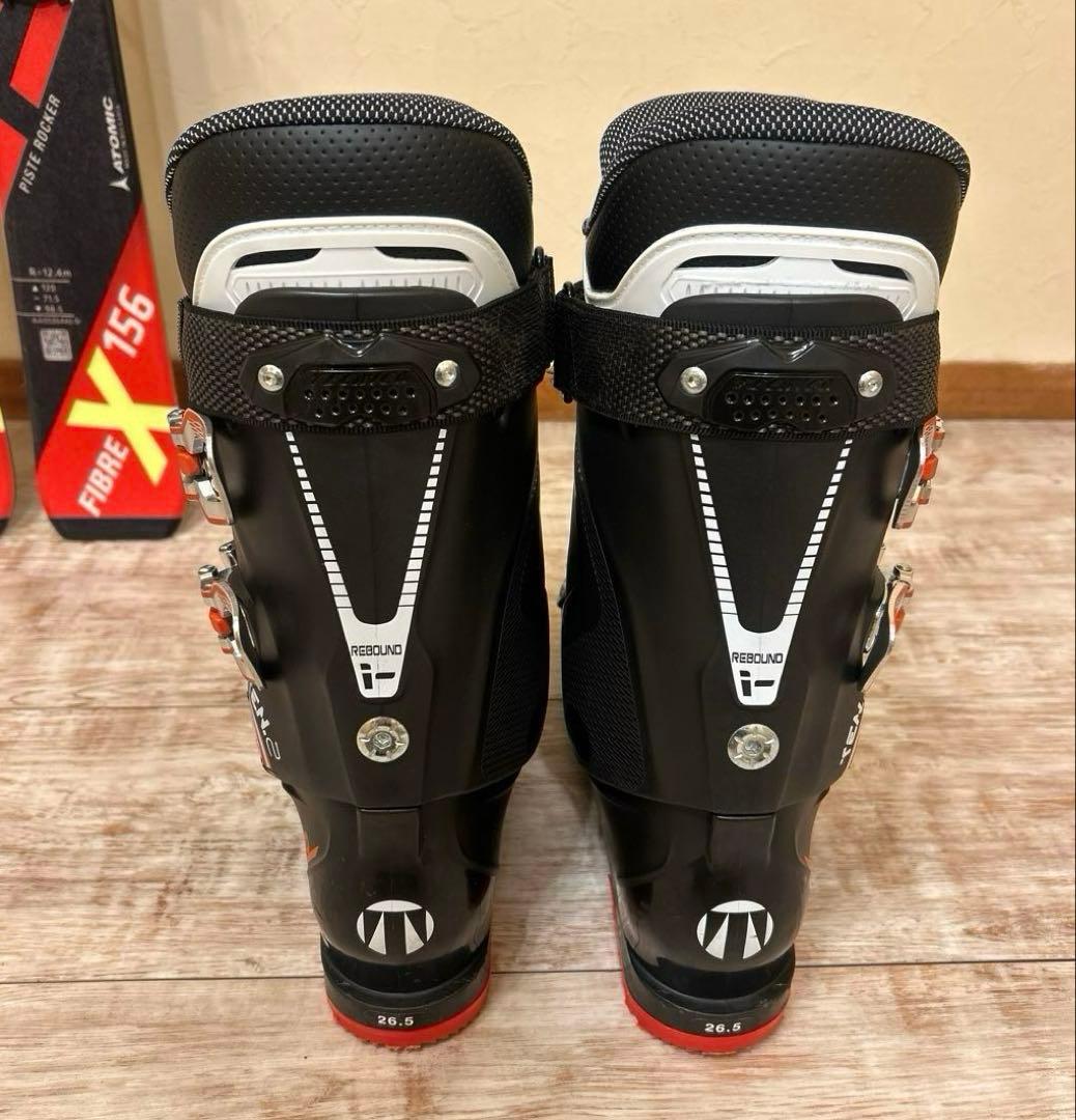 ◾️カービングスキーセット　板156㎝　ブーツ26.5㎝　男性用　メンズ用