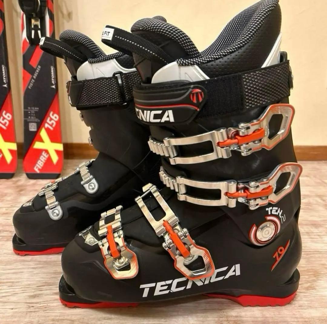 ◾️カービングスキーセット　板156㎝　ブーツ26.5㎝　男性用　メンズ用