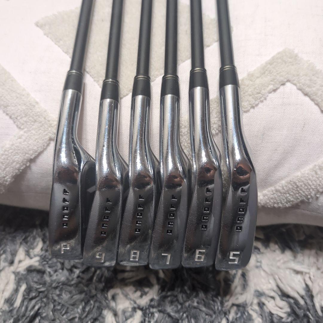 オノフONOFFアイアンセット2015年シャフトツアーAD-AD75フレックスS