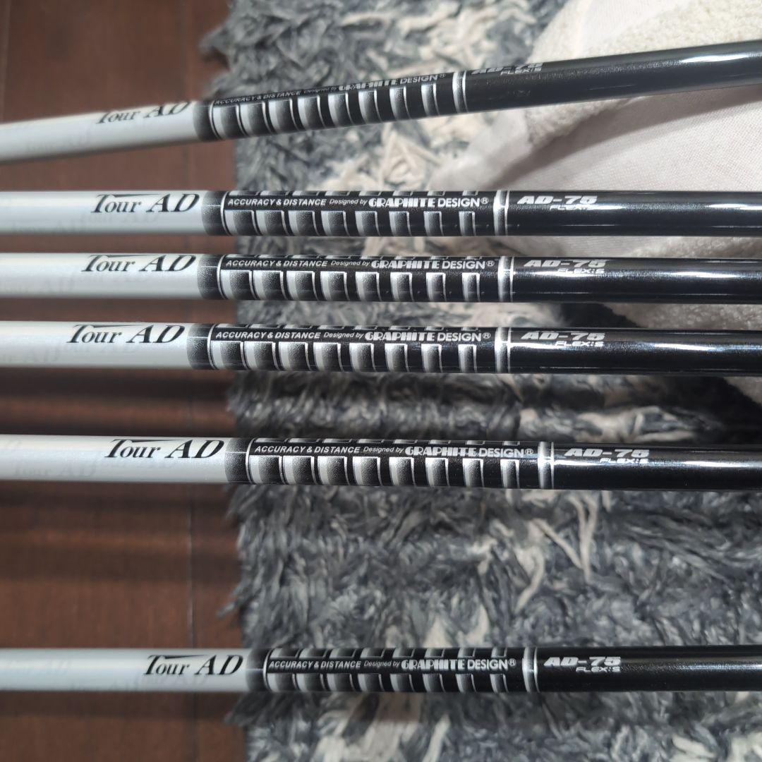 オノフONOFFアイアンセット2015年シャフトツアーAD-AD75フレックスS