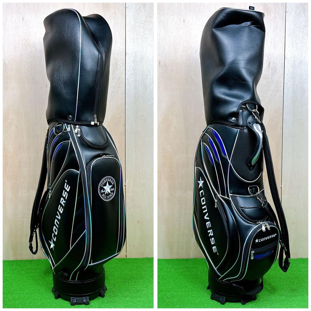 【美品】 CONVERSE コンバース キャディバッグ 5分割 カート型