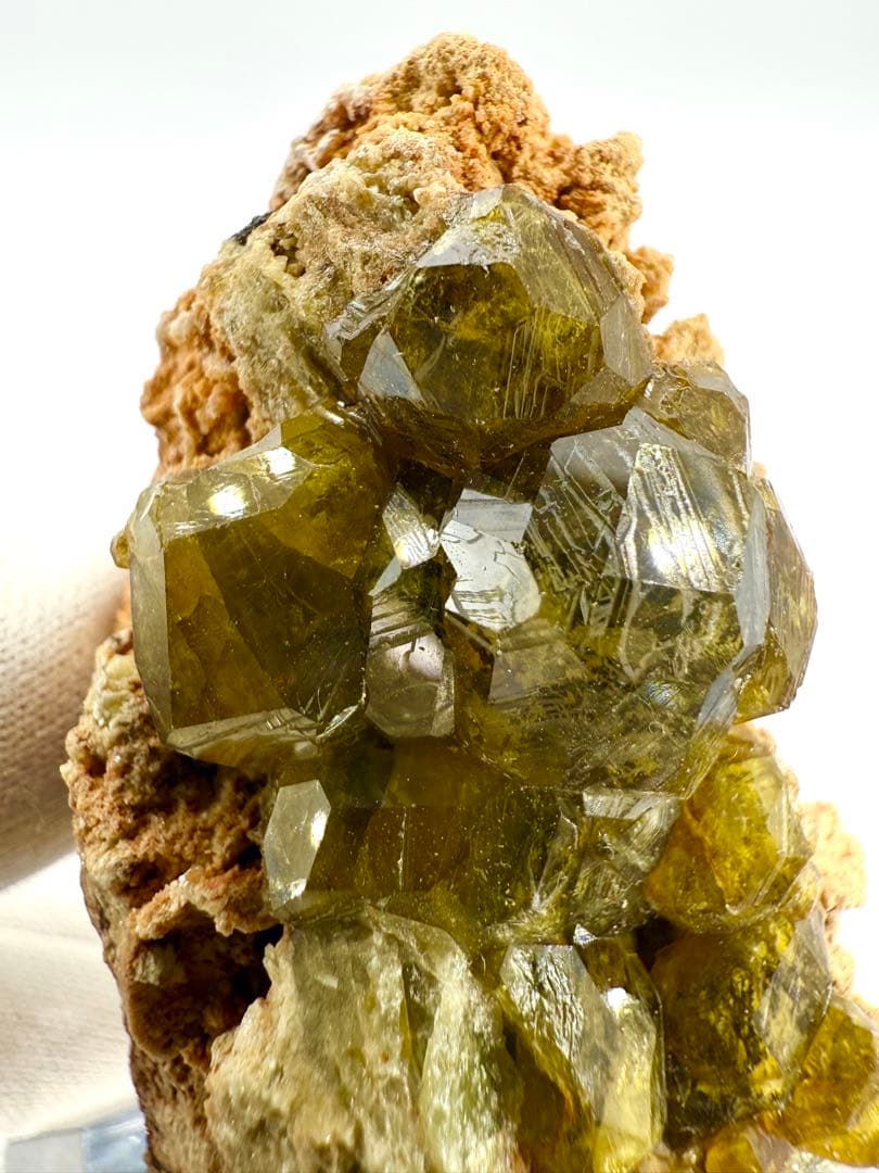 ガーネット　マリ産　灰礬柘榴石　鉄礬柘榴石　原石　鉱物標本　天然石