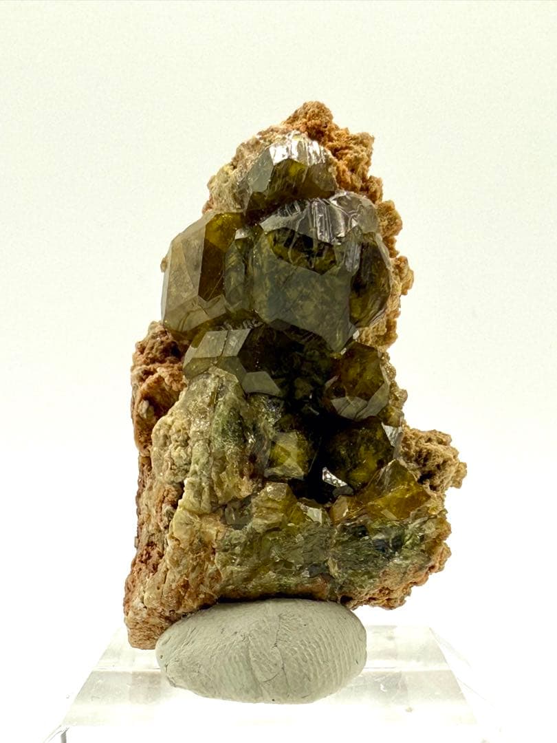 ガーネット　マリ産　灰礬柘榴石　鉄礬柘榴石　原石　鉱物標本　天然石