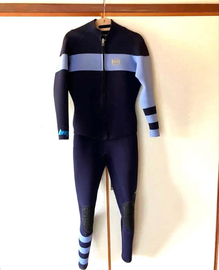 ウエットスーツ ロングジョン　ロングスリーブタッパー　セット　メンズ　ロンジョン