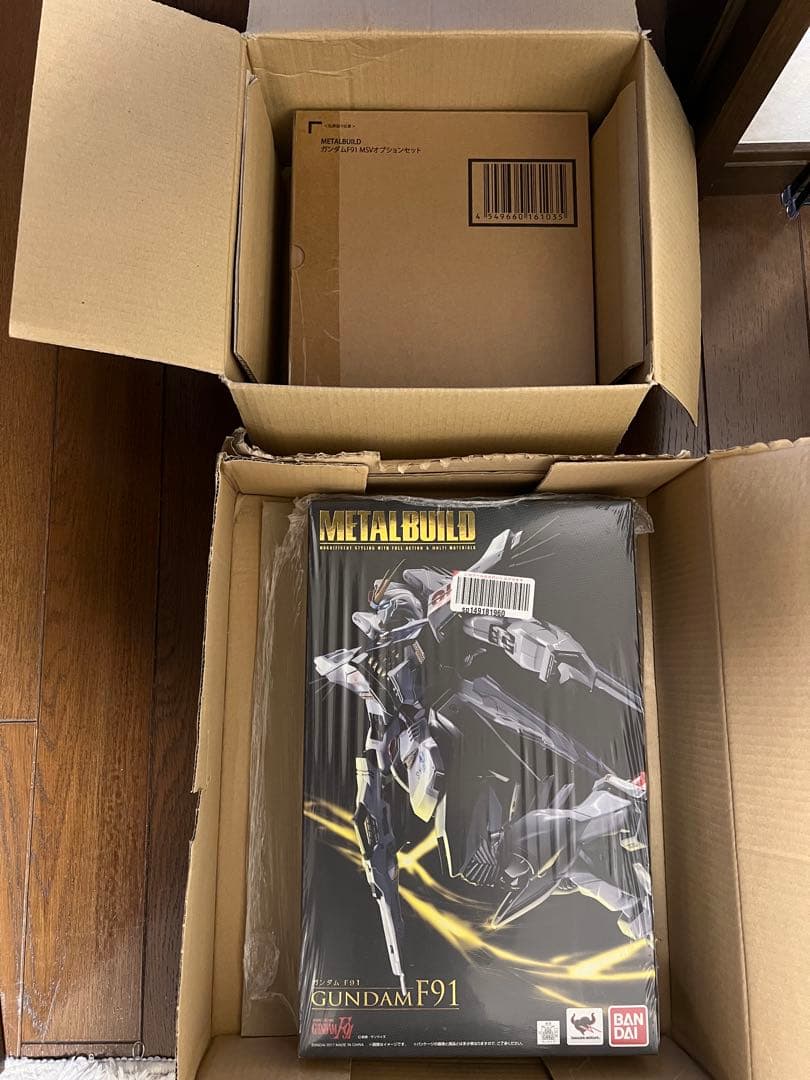 L BUILD ガンダムF91 + MSVオプションセット②