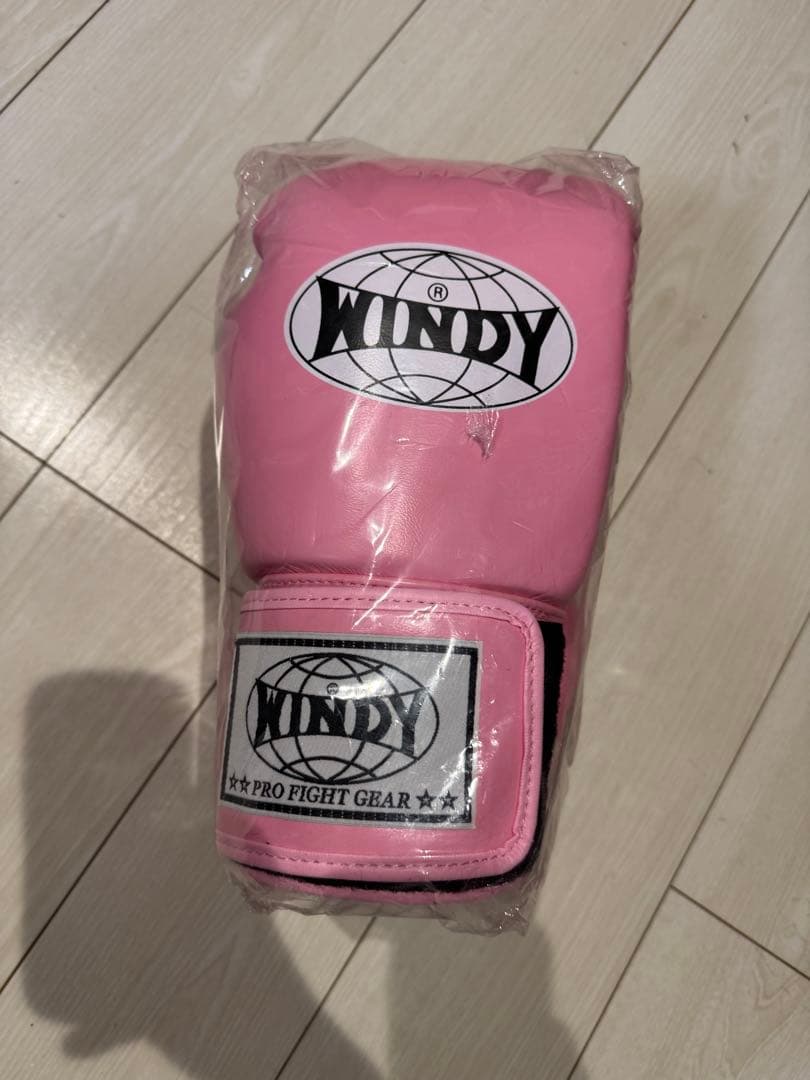 WINDY ピンク ボクシンググローブ　14oz